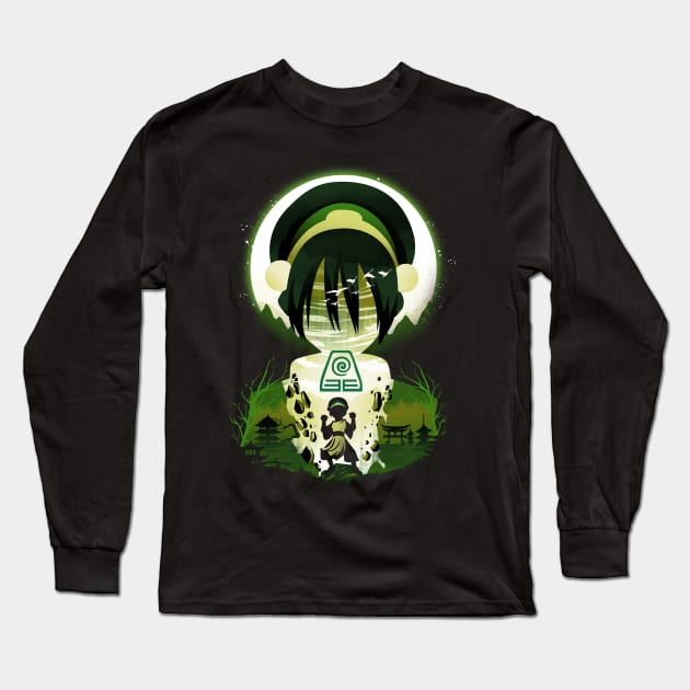 Earthbender Long Sleeve T-Shirt by DANDINGEROZZ